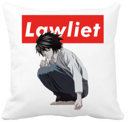 printfashion Lawliet - Párnahuzat, Díszpárnahuzat - Fehér (5415983)