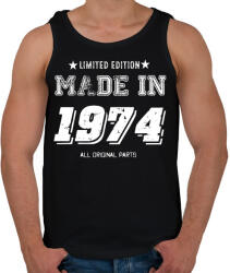 printfashion 1974 - Férfi atléta - Fekete (4049005)