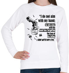 printfashion THE DARK TOWER- Gunlisher - Női pulóver - Fehér (12215630)