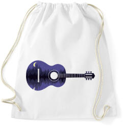 printfashion Gitár az éjszakában - Sportzsák, Tornazsák - Fehér (14752937)
