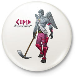 printfashion Cupido Fortnite - Kitűző, hűtőmágnes - Fehér (3083295)