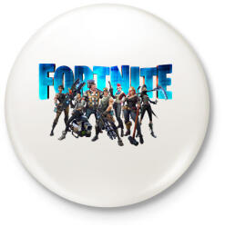 printfashion Fortnite poster 3 - Kitűző, hűtőmágnes - Fehér (5585600)