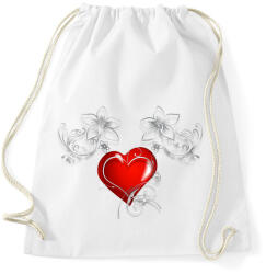 printfashion Szerelem - Sportzsák, Tornazsák - Fehér (5170161)