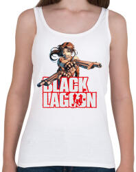 printfashion Black Lagoon - Női atléta - Fehér (2859753)