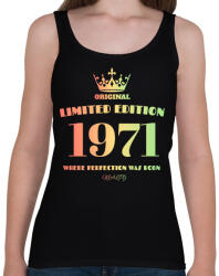 printfashion 1971 - Női atléta - Fekete (4462472)