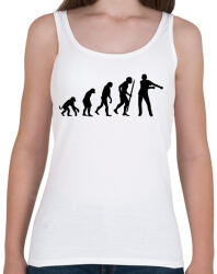 printfashion Floss tánc evolúció - Női atléta - Fehér (1420974)