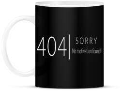 printfashion 404 not found - Bögre - Fekete (1712898)