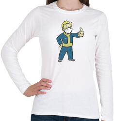 printfashion Fallout 2020 - Női hosszú ujjú póló - Fehér (2360123)