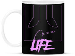 printfashion Life - Bögre - Fekete (1202872)