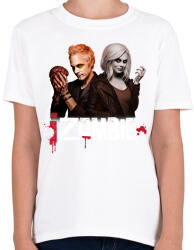 printfashion Izombie - Gyerek póló - Fehér (2865076)