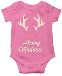 printfashion Rénszarvaska - Baba Body - Rózsaszín (5619146)