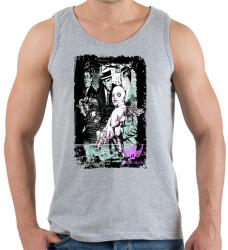 printfashion AL CAPONE - Férfi atléta - Sport szürke (302161)