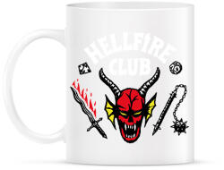 printfashion Hellfire Club - Bögre - Fehér (7451113)