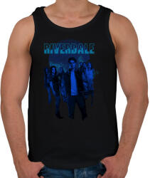 printfashion RIVERDALE - Férfi atléta - Fekete (2799946)