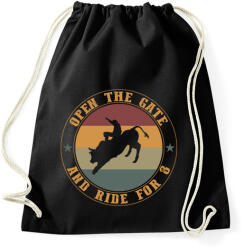 printfashion Ride for 8 - Sportzsák, Tornazsák - Fekete (7506659)