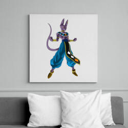 printfashion DBz Karakter - Vászonkép - Fehér (6629341)