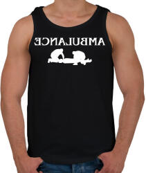 printfashion Ambulance - Férfi atléta - Fekete (9123075)