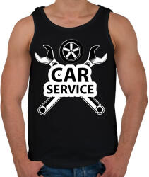 printfashion Car service - Férfi atléta - Fekete (6563131)