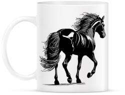 printfashion Ló rajz - Bögre - Fehér (16692806)