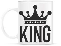 printfashion KING - Bögre - Fehér (10796235)