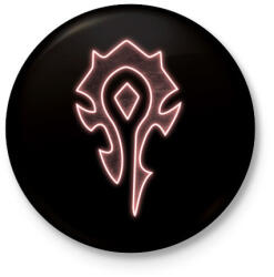 printfashion Horda Neon - Kitűző, hűtőmágnes - Fekete (3098583)