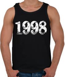 printfashion 1998 - Férfi atléta - Fekete (6200433)