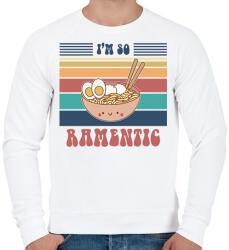 printfashion Ramentic - Férfi pulóver - Fehér (13358711)