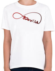 printfashion Forever3 - Gyerek póló - Fehér (943282)