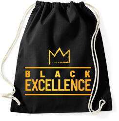 printfashion Black excellence - Sportzsák, Tornazsák - Fekete (2262418)