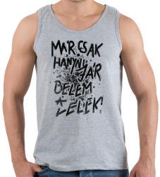 printfashion Már csak hányni jár belém a lélek! - Férfi atléta - Sport szürke (16634115)
