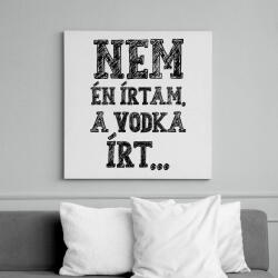 printfashion Nem én írtam - Telefontok - Vászonkép - Fehér (7006378)