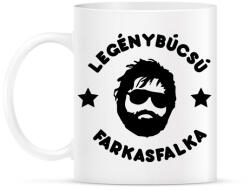 printfashion Legénybúcsú - Farkasfalka - Bögre - Fehér (4264801)
