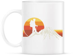 printfashion Hegymászás - Bögre - Fehér (5450350)