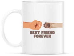 printfashion BFF - Best Friend Forever - Bögre - Fehér (14090210)