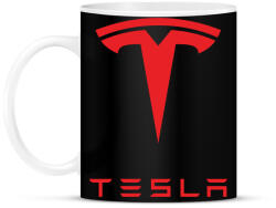 printfashion Tesla - Bögre - Fekete (2072651)