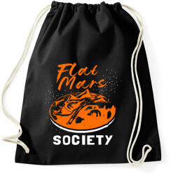 printfashion Lapos Mars elmélet - Sportzsák, Tornazsák - Fekete (1313747)
