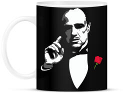 printfashion Keresztapa, The godfather - Bögre - Fekete (11019040)