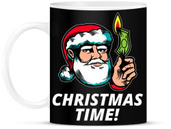 printfashion Christmas Time - Bögre - Fekete (9548027)