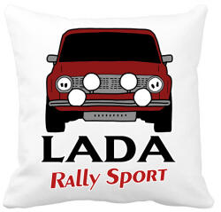 printfashion Lada rally - Párnahuzat, Díszpárnahuzat - Fehér (7037573)