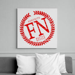 printfashion FN Battle Royale - Vászonkép - Fehér (6624069)