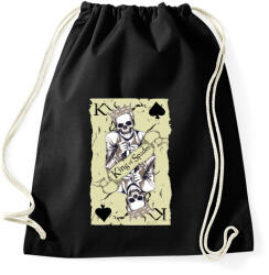 printfashion Pikk király - Sportzsák, Tornazsák - Fekete (33196)