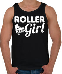 printfashion Roller girl - Férfi atléta - Fekete (2566883)