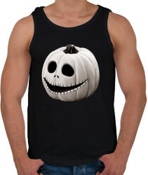 printfashion Halloween tökfej - Férfi atléta - Fekete (1858330)