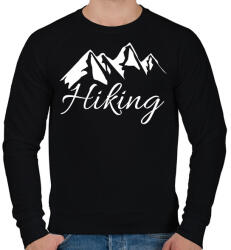 printfashion túrázás - Férfi pulóver - Fekete (4619483)