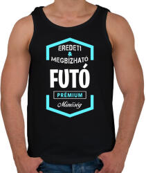 printfashion Futó prémium minőség - Férfi atléta - Fekete (1469878)