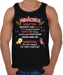 printfashion Emlékörző - Férfi atléta - Fekete (10729388)