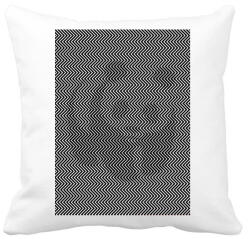 printfashion Panda - Párnahuzat, Díszpárnahuzat - Fehér (4812007)