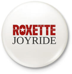 printfashion ROXETTE - Kitűző, hűtőmágnes - Fehér (11370037)