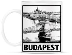 printfashion Budapest - Bögre - Fehér (4362562)
