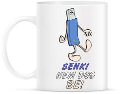 printfashion senki nem - Bögre - Fehér (3394332)